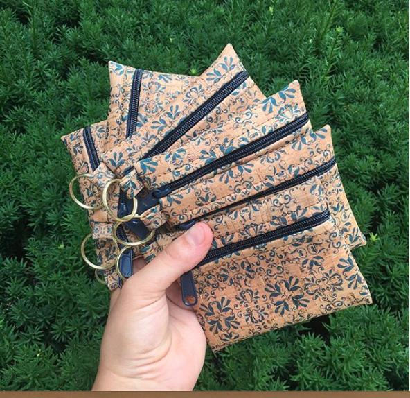 Cork Wallets and Change Purses