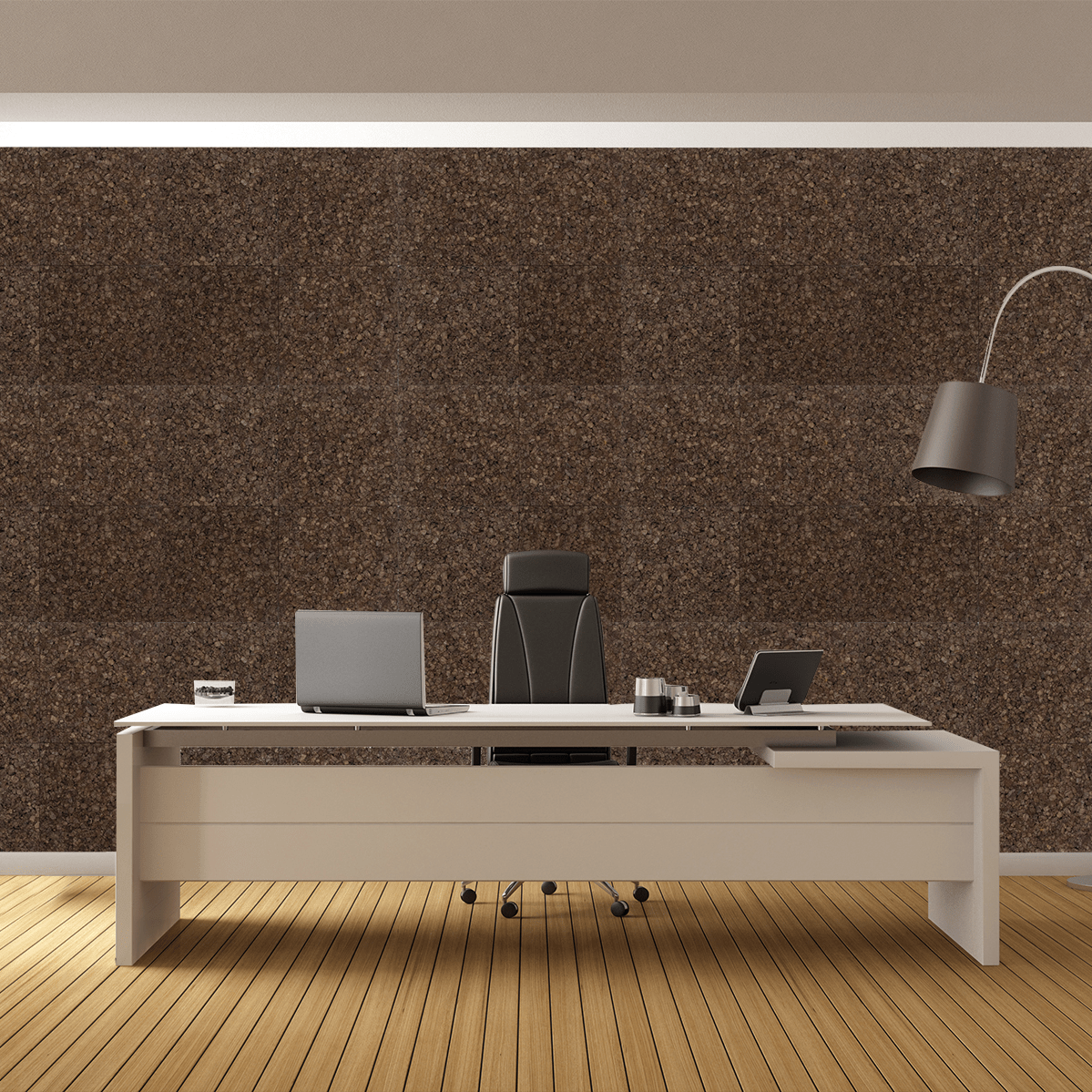 CorkHouse Cork Wall & Ceiling Squares - Dark