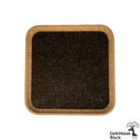 CorkHouse Black Square Serving Tray - Various Patterns