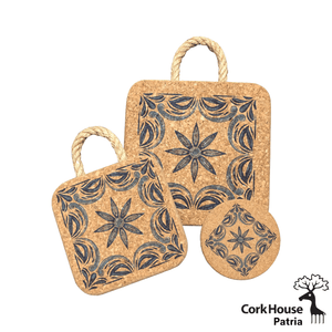CorkHouse CorkHouse Special Tile pattern Hot pads