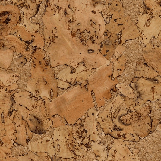 White and natural color designer Cork wall tiles