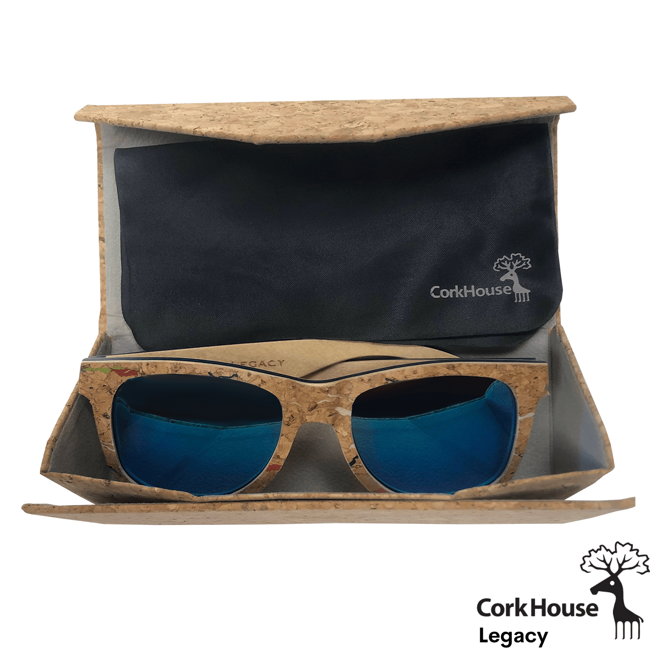 CorkHouse Legacy SunJay Sustainable Cork & Wood Sunglasses - various