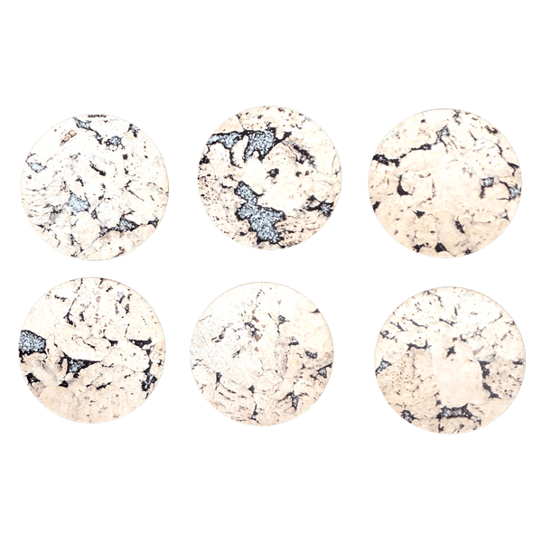 Midnight Cork Coasters - Set of 6 - CorkHouse