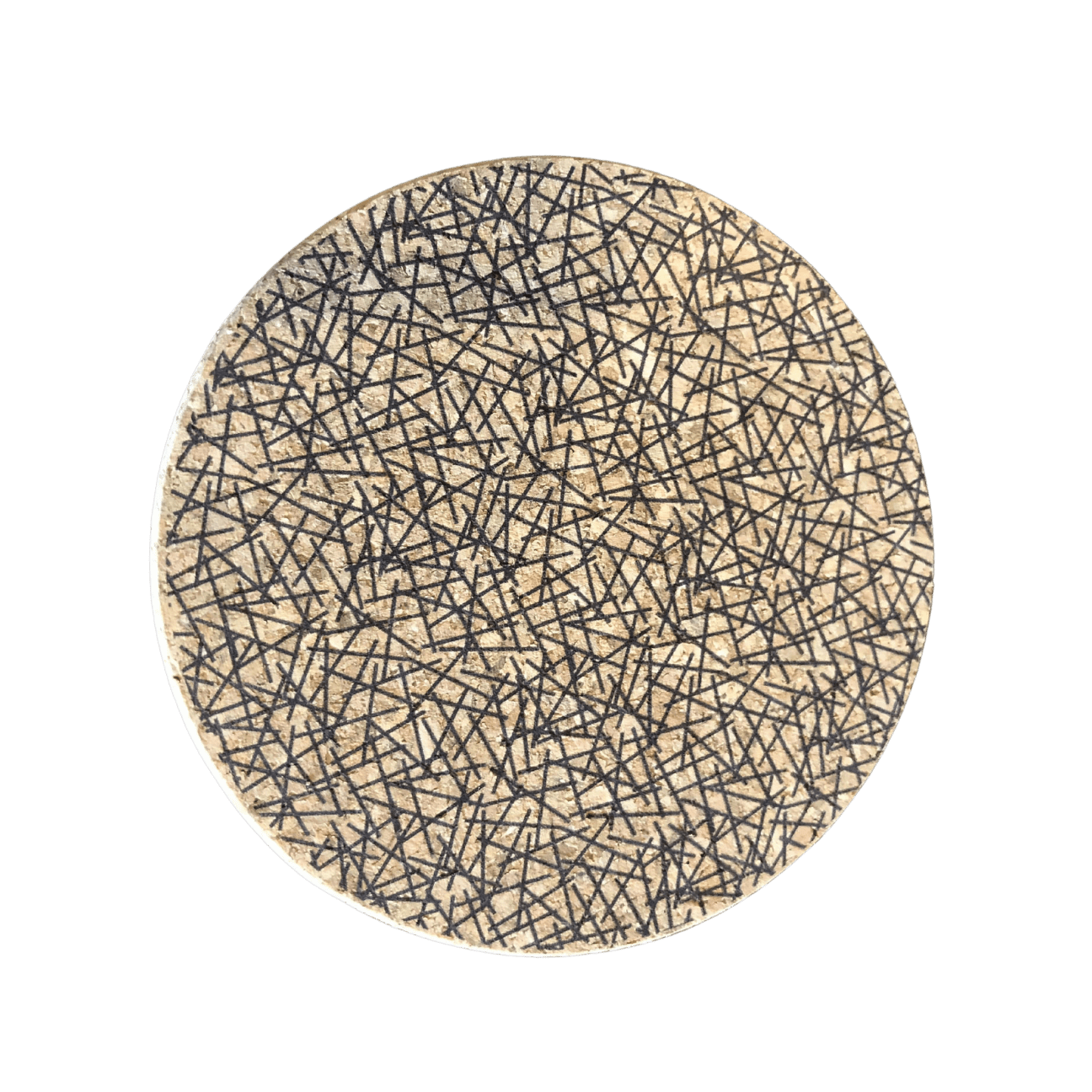 CorkHouse Scratch Set of 6 Printed Coasters - Various Patterns