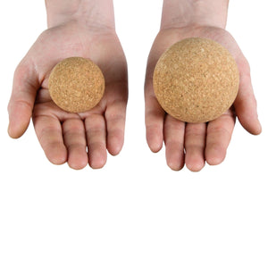 CorkHouse Set of 3 - Massage Balls with Carry Bag