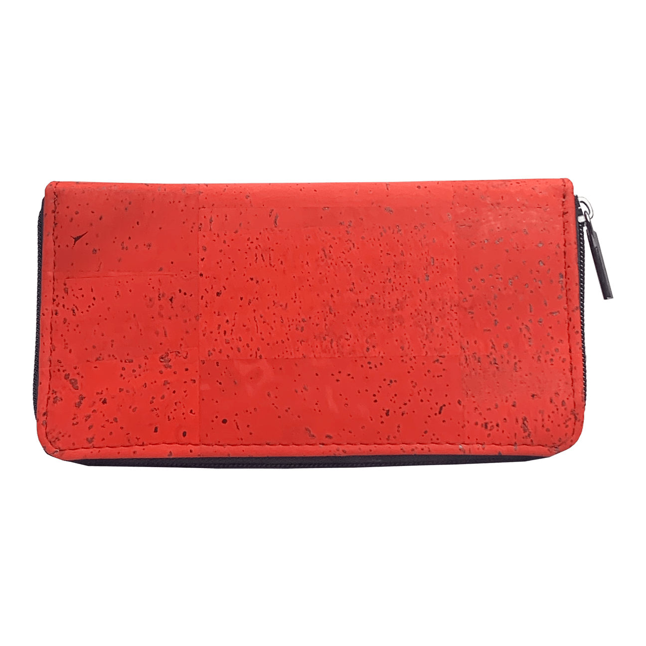CorkHouse Wallet Red Zip Around Cork Wallet