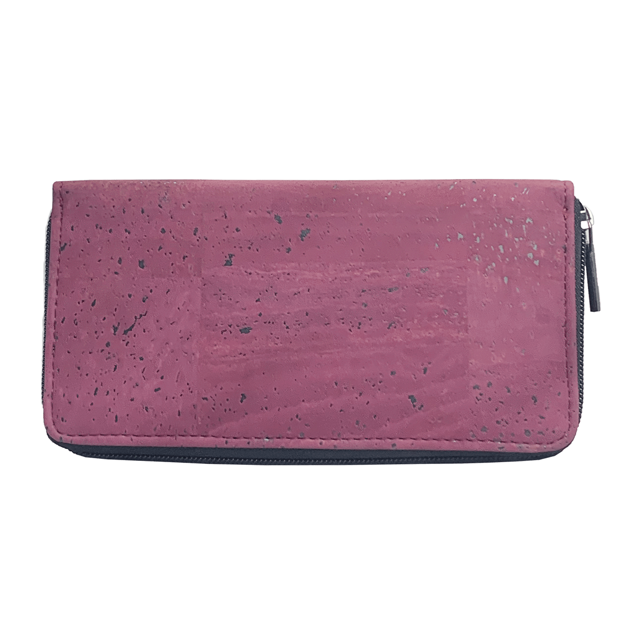 CorkHouse Wallet Violet Zip Around Cork Wallet