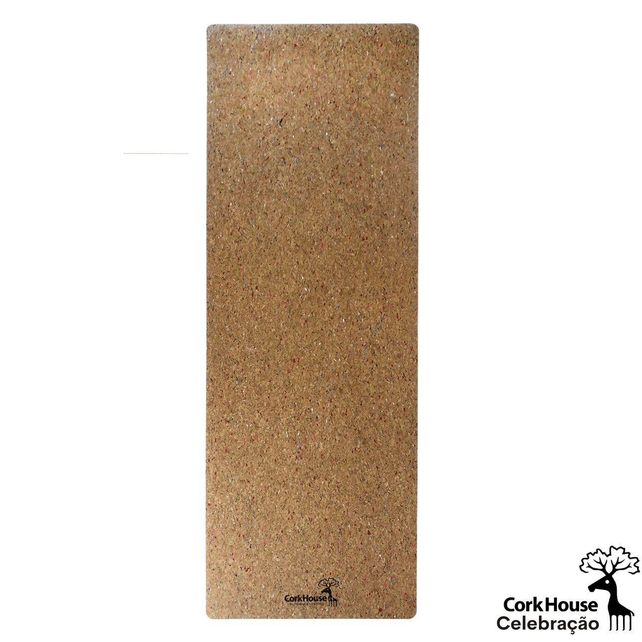 Cathe Lay-Flat Premium Natural Cork Extra Thick Exercise and Yoga Mat