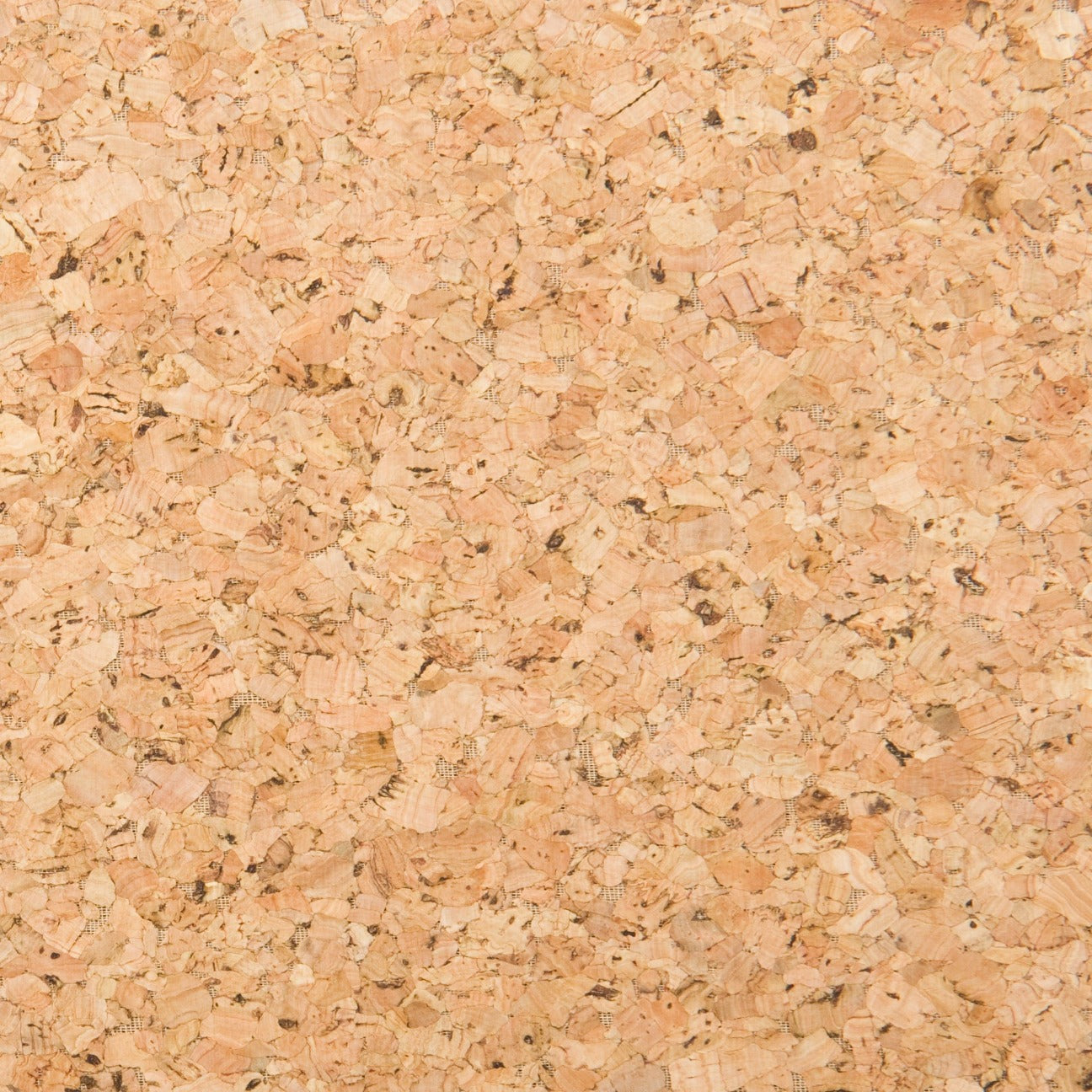 An up close view of the top of our Jelinek cork yoga mat showing the slightly textured cork surface.