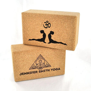Make it Personal - Yoga Block - Naturally Anti-Microbial Hypoallergenic Sustainable Eco-Friendly Cork