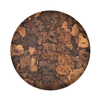 Midnight Cork Coasters - Set of 6 - Naturally Anti-Microbial Hypoallergenic Sustainable Eco-Friendly Cork